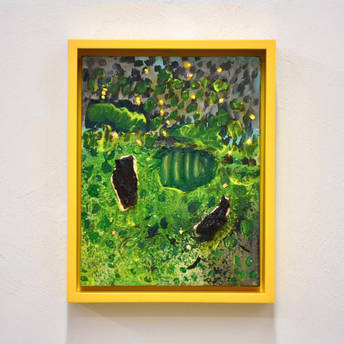 Petites roches brillantes — 8” x 10”