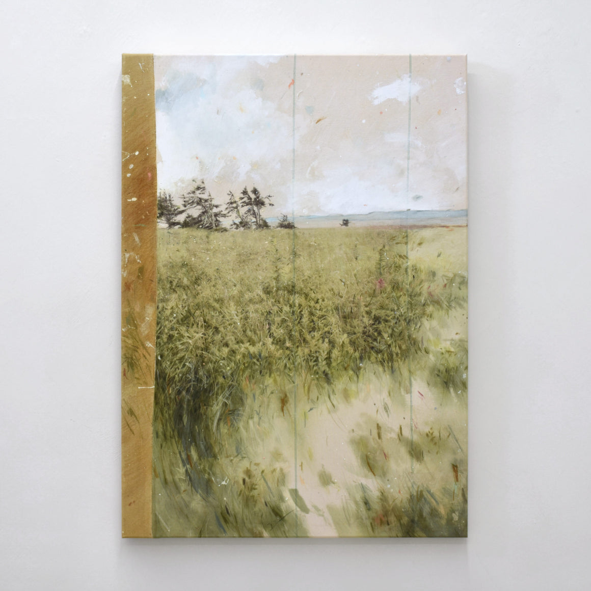 Format vertical de l’artiste multidisciplinaire Chloé Giroux-Bertrand, à voir dans le cadre de son exposition « Champs narratifs » en août 2026.