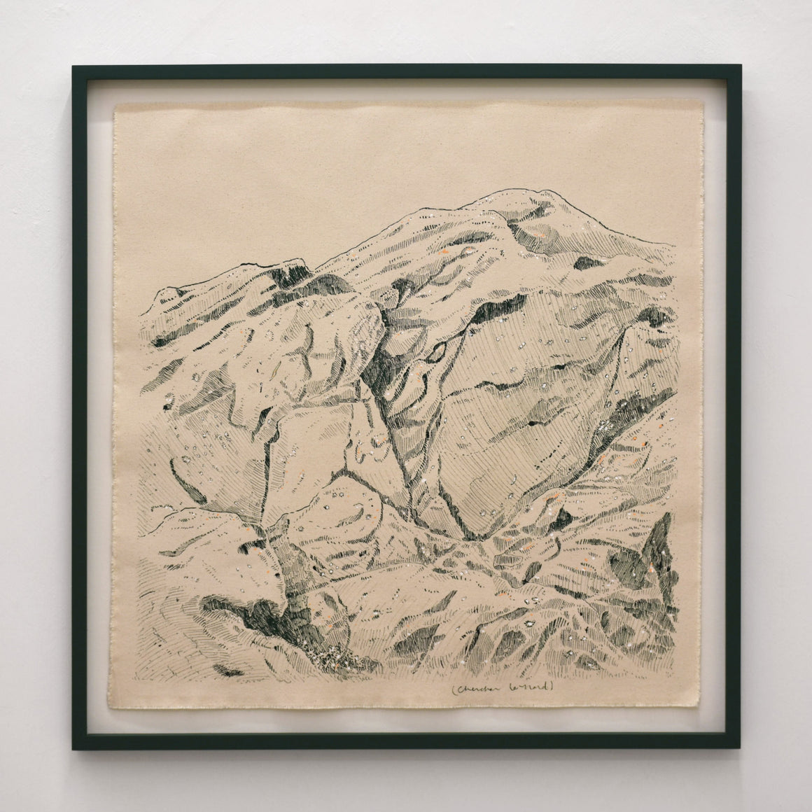 Chercher le nord  — 31,25” x 31,75”