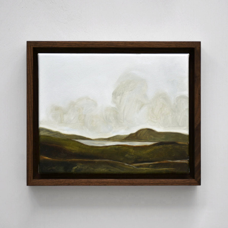 Vanessa Locatelli s’est inspirée d’une résidence de création sur l’Île de Clare pour peindre une série de paysages à l’huile