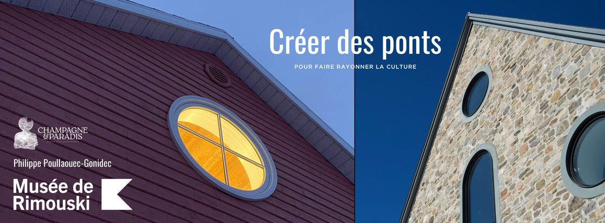 Une nouvelle entente entre l’artiste Philippe Poullaouec-Gonidec, le Musée de Rimouski et Champagne & Paradis renforce l’écosystème culturel du Bas-Saint-Laurent.