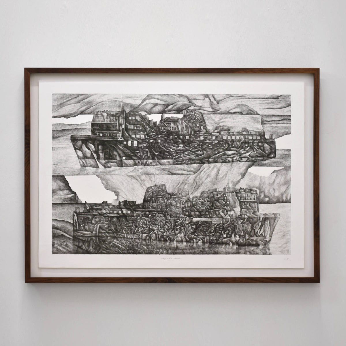 Elisabeth Gravel explore, par le dessin à l’encre noire, des paysages sensibles et contemplatifs à la croisée de la mémoire et de l’imaginaire, où les grands espaces deviennent territoires intimes et réinventés, ancrés dans le silence du papier et la précision du geste.