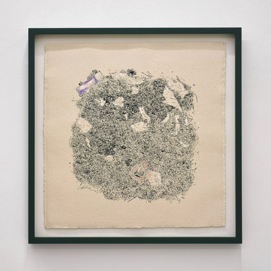 Jardin racine VII — 20” x 20”