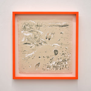 Jardin racine V — 15,5” x 16”