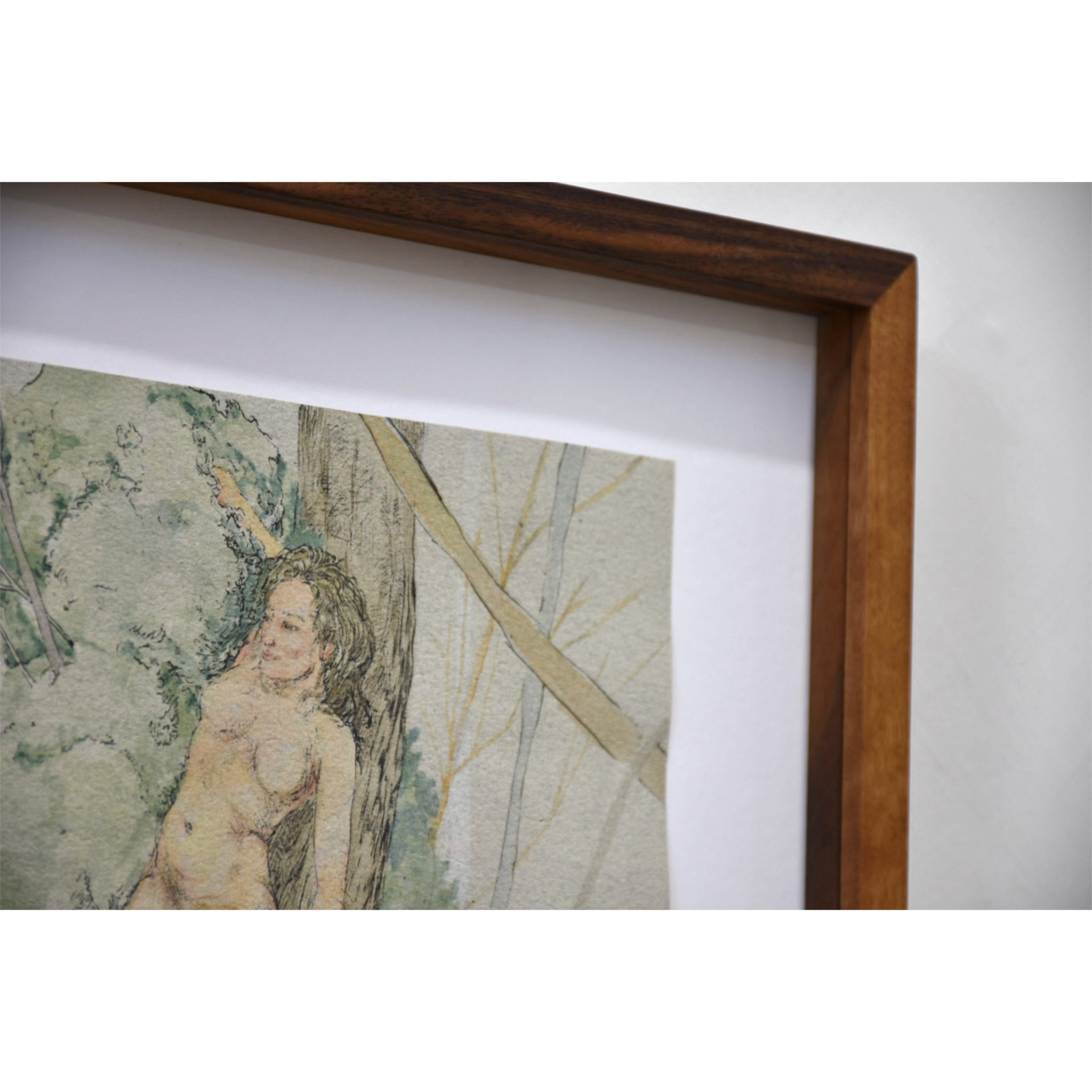 L’amour de la forêt, d’après Courbet (Trois baigneuses)