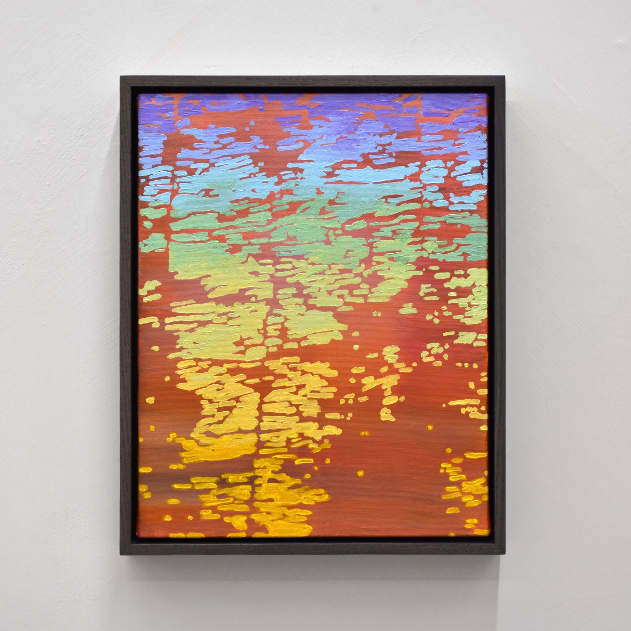 Les sapins qui vont vite (ensemble de cinq) - 11" x 14"