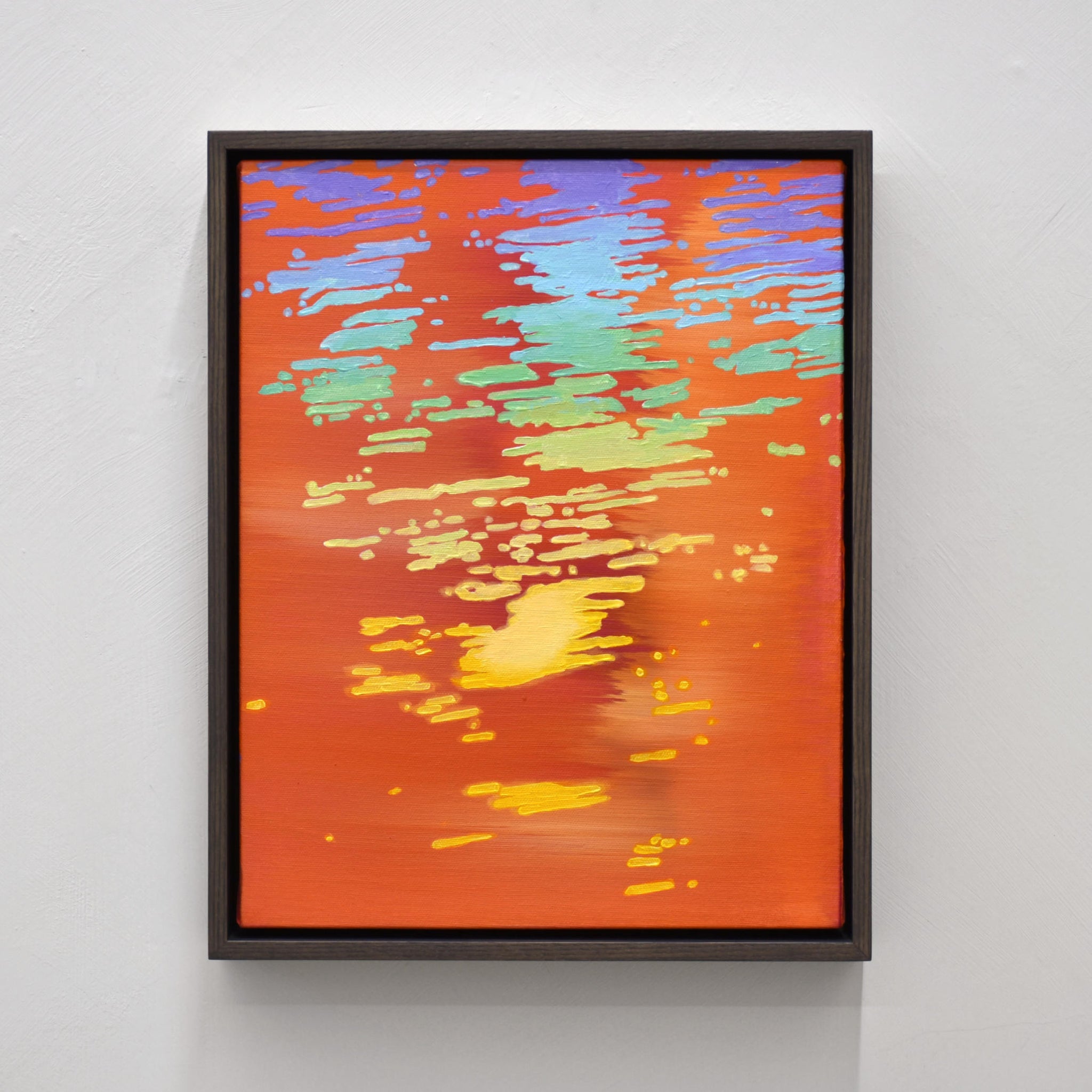 Les sapins qui vont vite (ensemble de cinq) - 11" x 14"