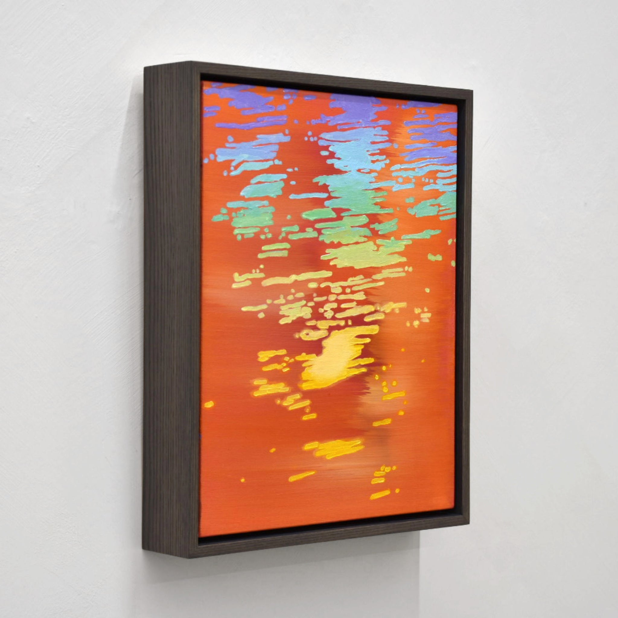 Les sapins qui vont vite (ensemble de cinq) - 11" x 14"