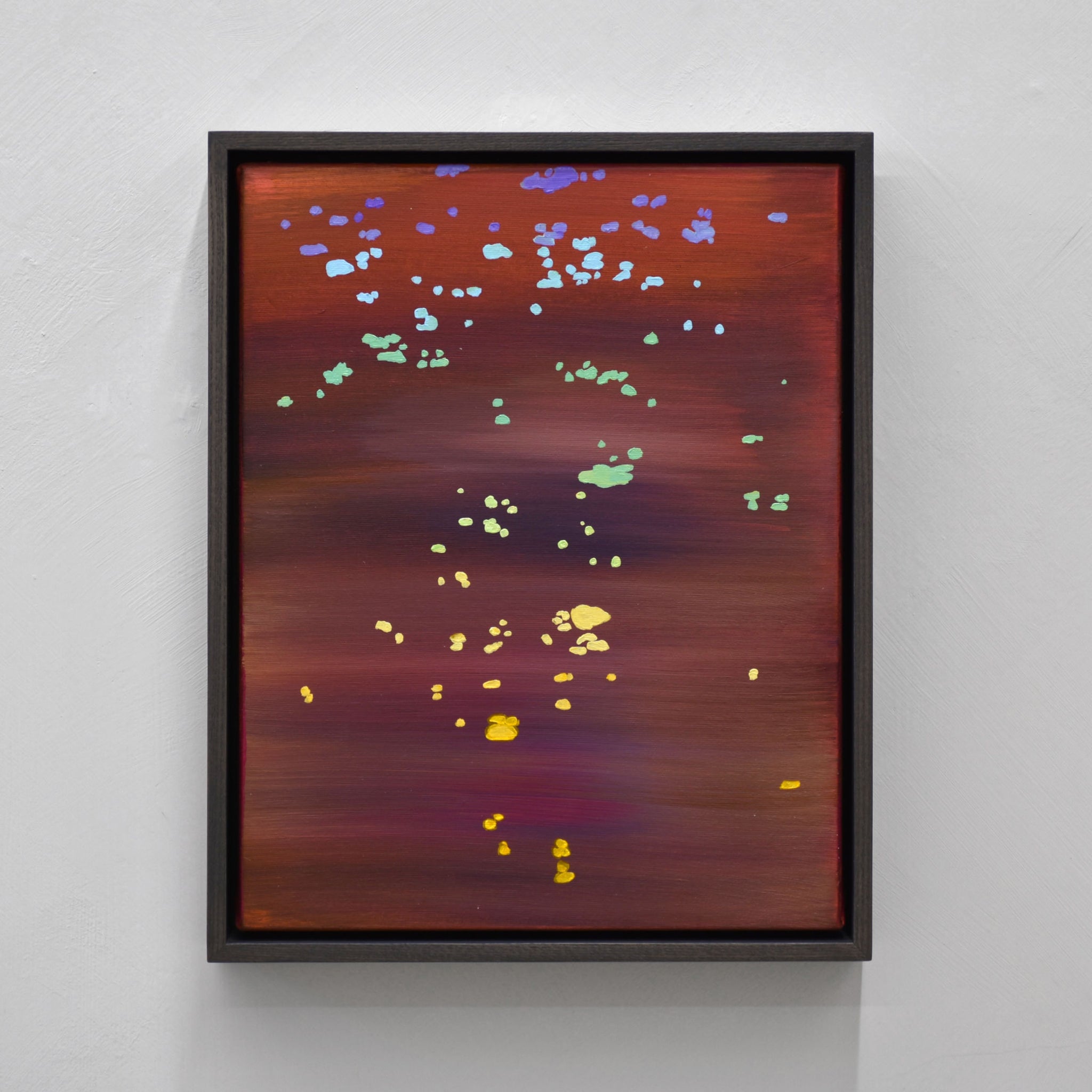 Les sapins qui vont vite (ensemble de cinq) - 11" x 14"