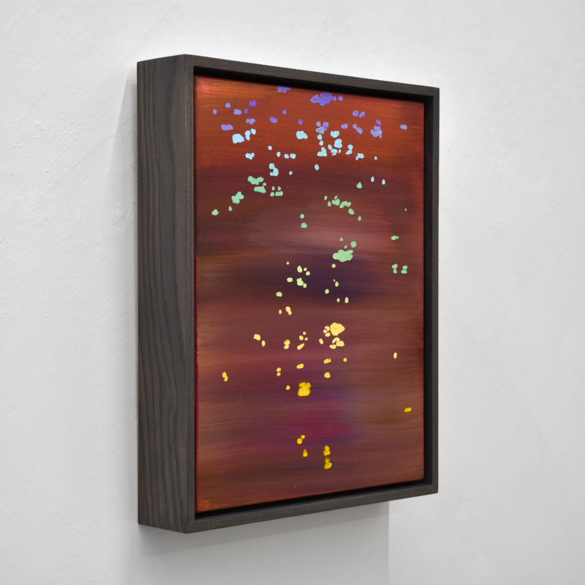 Les sapins qui vont vite (ensemble de cinq) - 11" x 14"