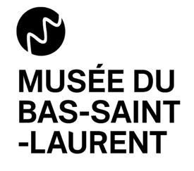 Logo en noir, Musée du Bas-Saint-Laurent