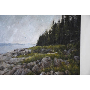 Passer par la plage - 32” x 42”