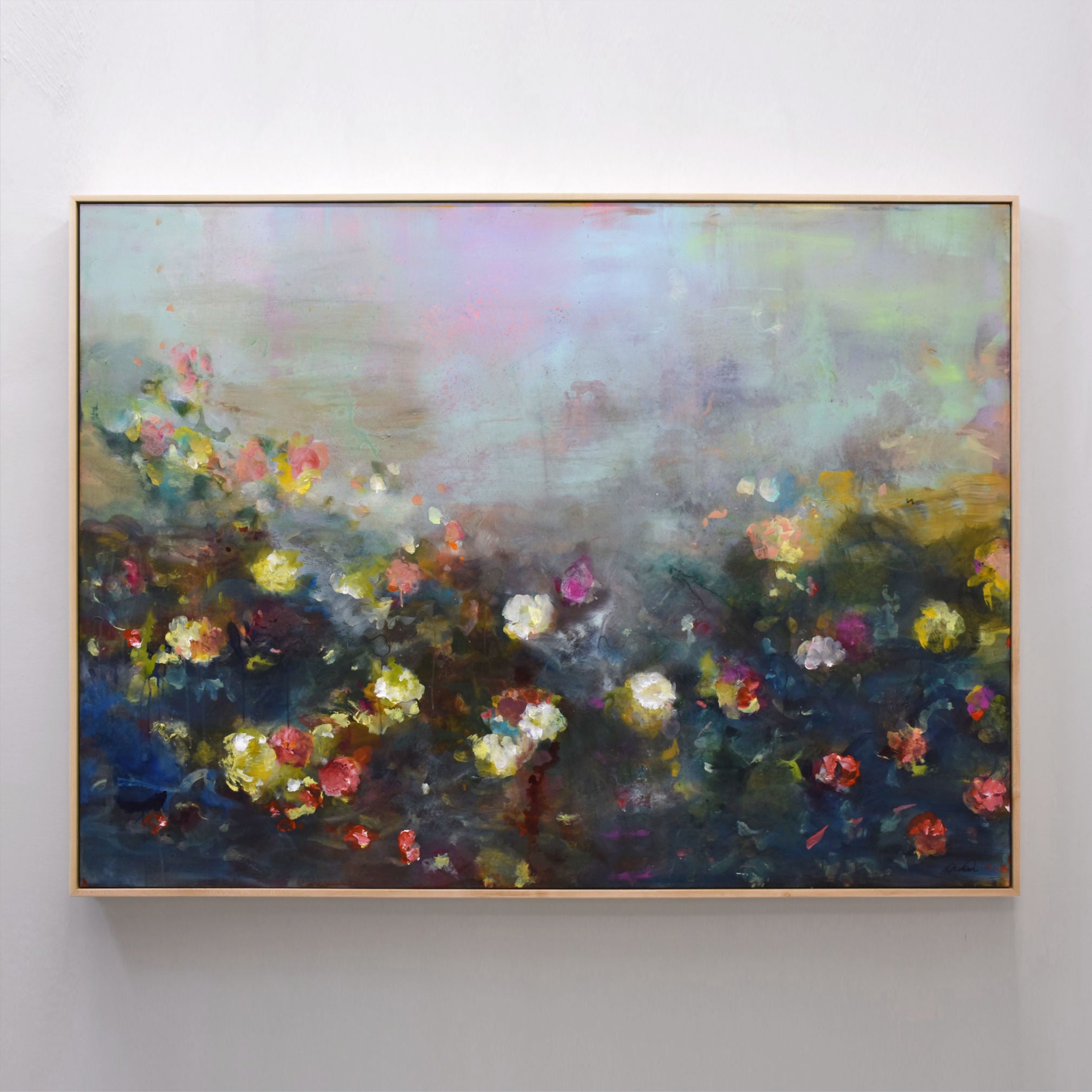 Poème pour liseron des champs — 48” x 65”