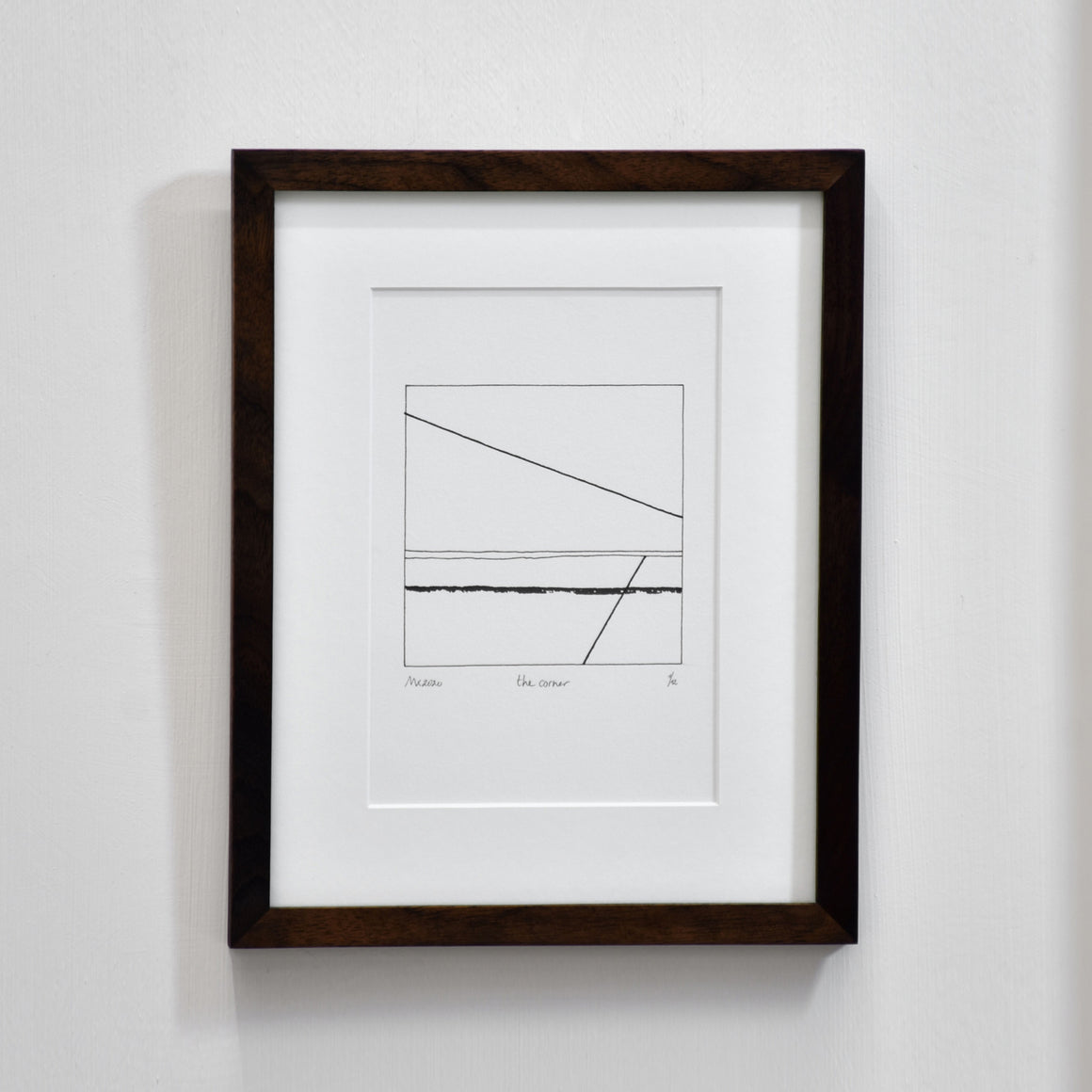 The Corner, dessin minimaliste de Marnix Bassie