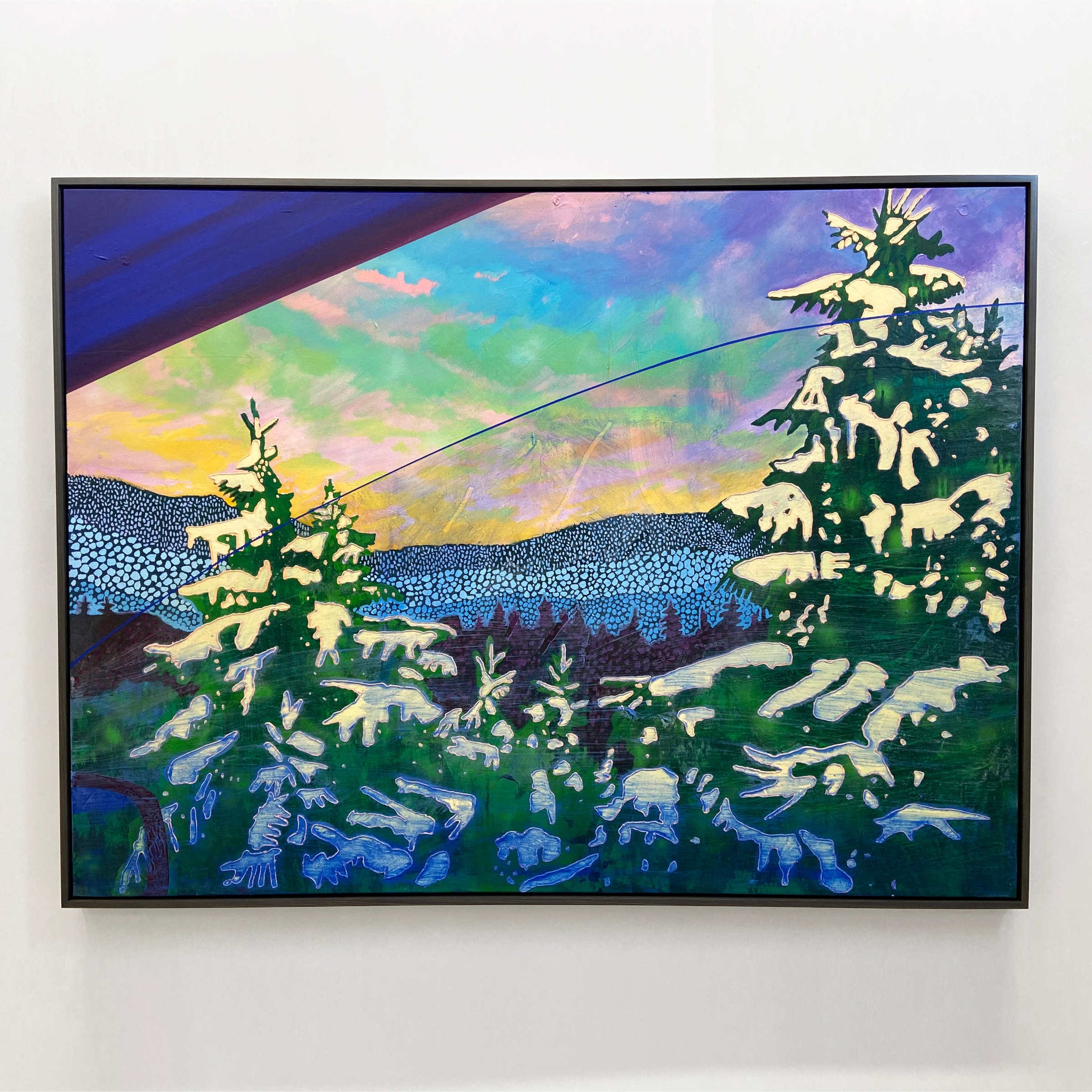 Première neige sur Saint-Fabien de Josiane Lanthier